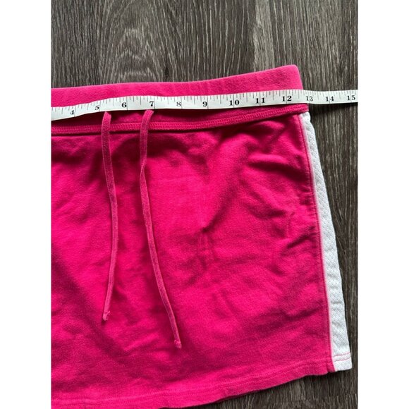 Y2K Express Pink Striped Cotton Mini Skirt size Small - Picture 5 of 6